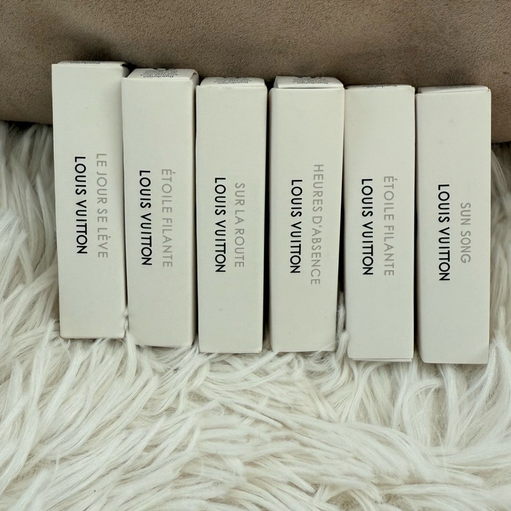 Louis Vuitton Fragrance Set samples